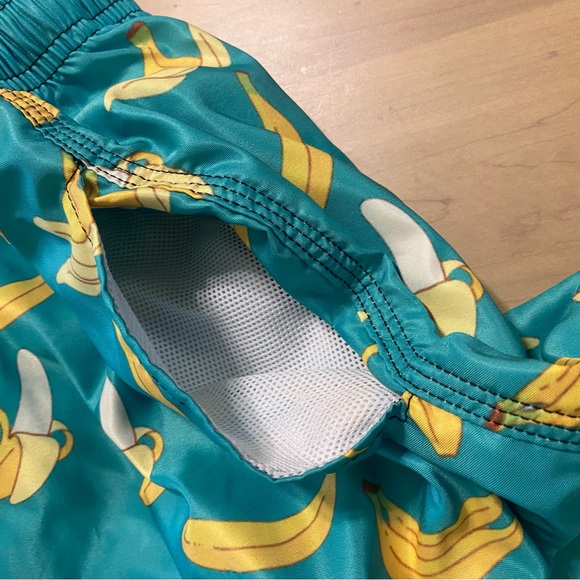 Men’s Teal Banana Swim Trunks - XL - Picture 5 of 5